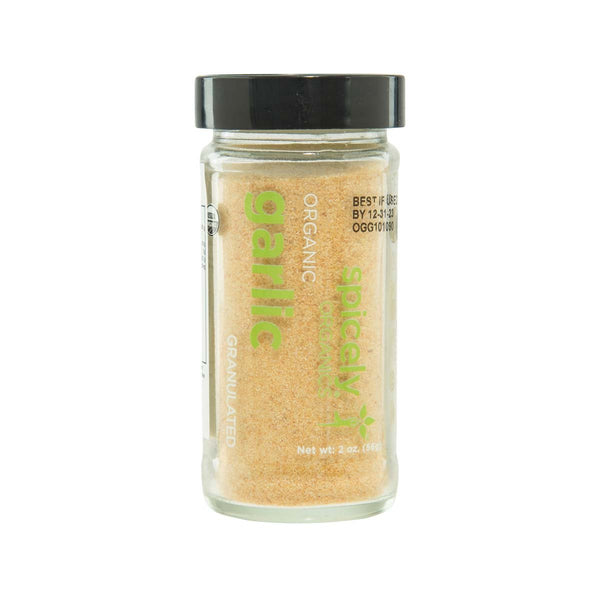 SPICELY Organic Granulated Garlic  (56g)