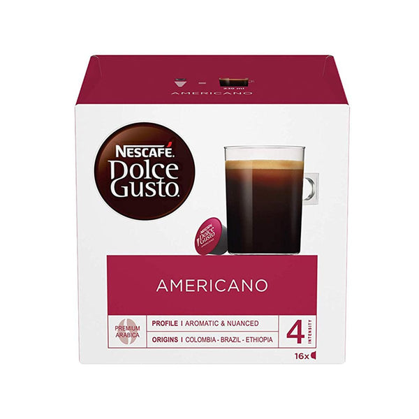 NESCAFE DOLCE GUSTO Coffee Capsule - Americano  (128g)