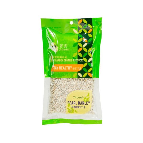 J'S GARDEN Organic Pearl Barley  (350g)