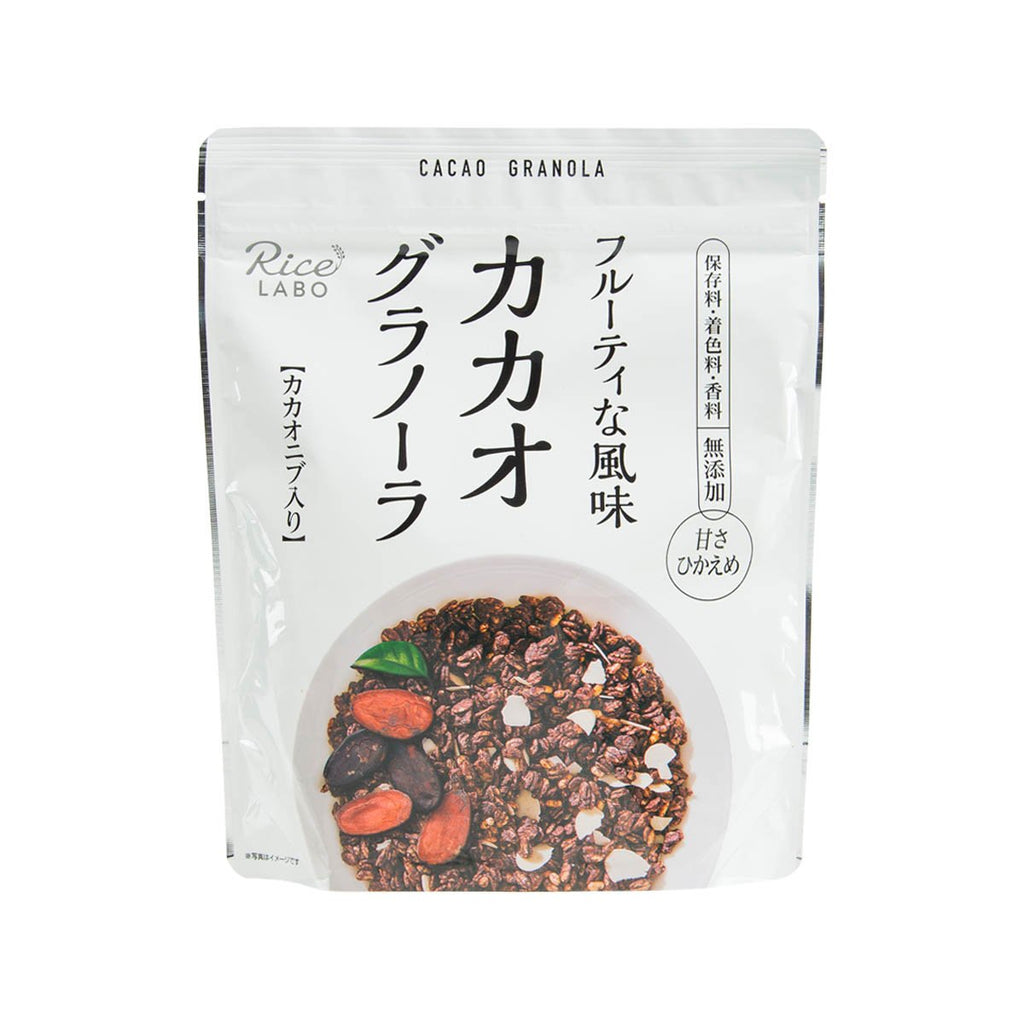 KOFUKUBEIKOKU Coarse-Grained Cacao & Almond Slice Granola  (200g)
