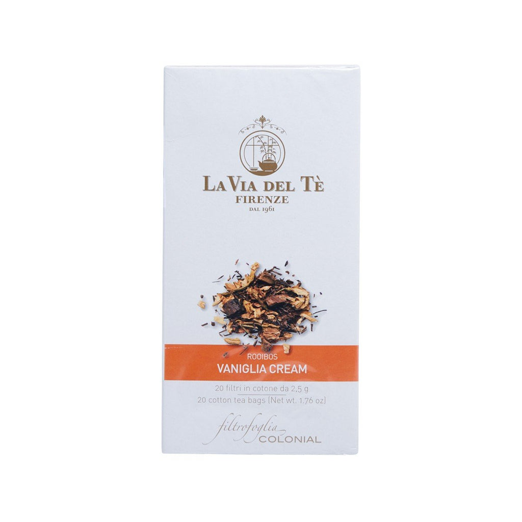 LA VIA DEL TE Vanilla Cream Flavor Rooibos Tea Bag  (50g)
