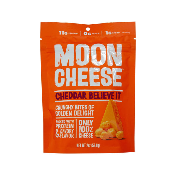 MOON CHEESE Cheese Snack - Cheddar  (56.6g)