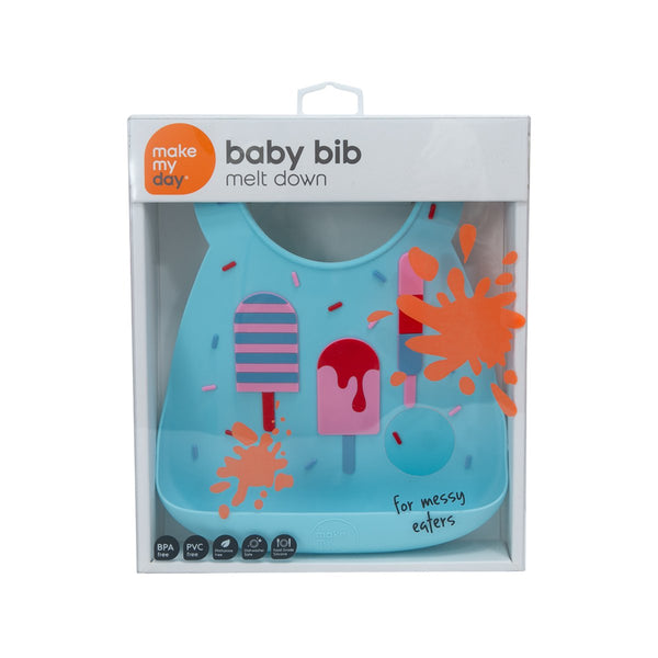 MAKE MY DAY Baby Bib - Lollipop