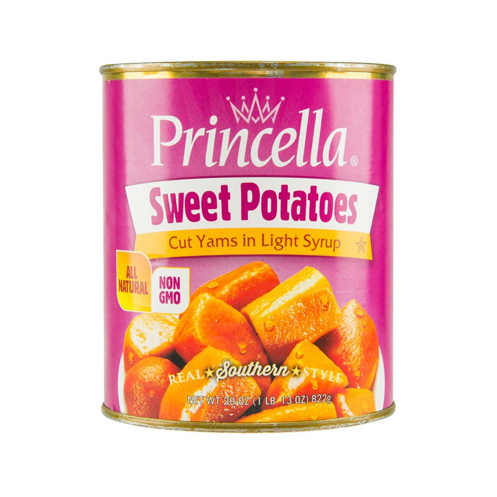 PRINCELLA Cut Sweet Potatoes in Syrup  (822g)