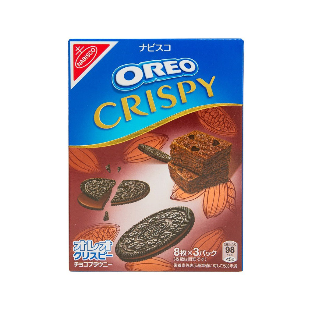 MONDELEZ Oreo Crispy Thin Sandwich Cookies - Chocolate Vanilla  (154g)