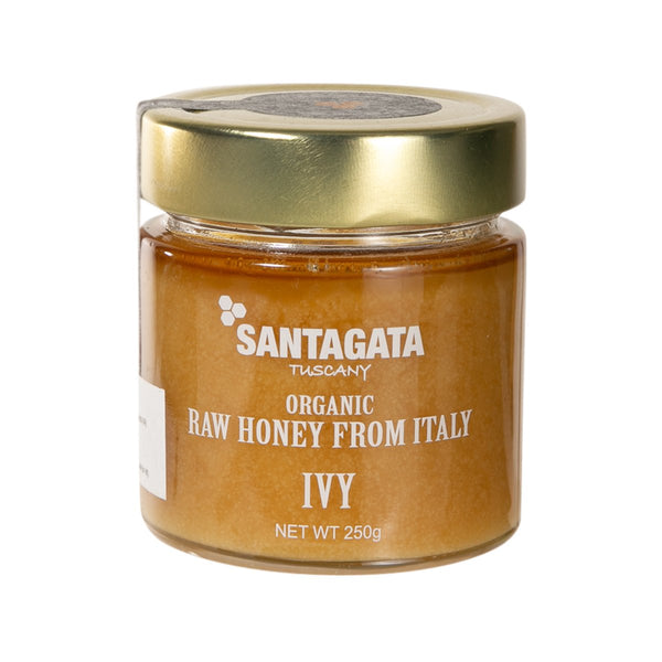 SANT' AGATA Organic Raw Ivy Honey  (250g)