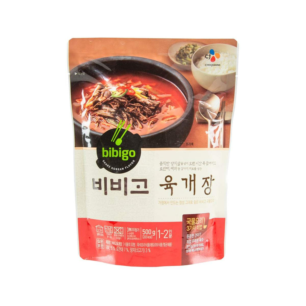 BIBIGO Spicy Beef Soup - Yukgaejang  (500g)