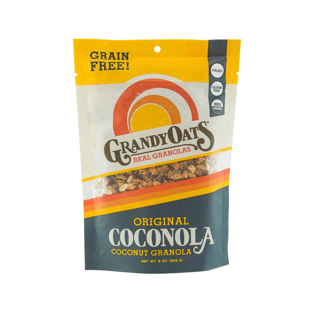 GRANDYOATS Organic Gluten Free Coconola - Original  (255g)