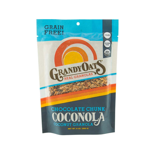 GRANDYOATS Organic Gluten Free Coconola - Chocolate Chunk  (255g)