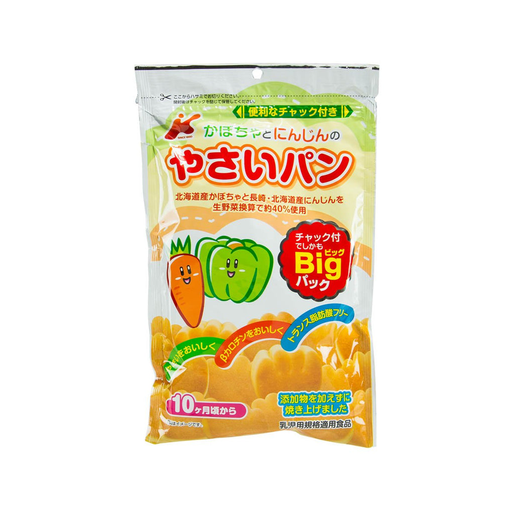 KANEMASU Pumpkin & Carrot Vegetable Bread (10+ Months)  (88g)