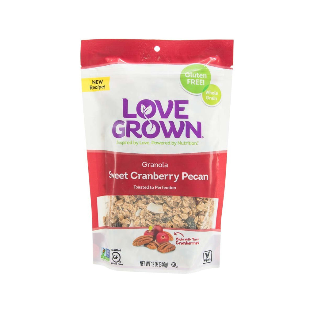 LOVE GROWN Sweet Cranberry Pecan Granola  (340g)