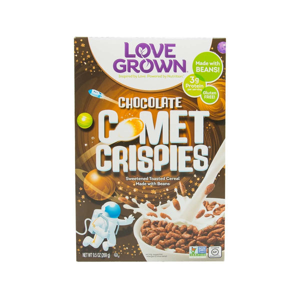 LOVE GROWN Chocolate Comet Crispies Cereal  (269g)