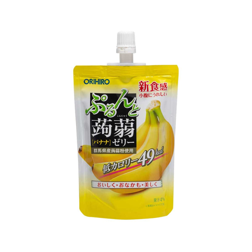 ORIHIRO Konjac Jelly Drink - Banana  (130g)