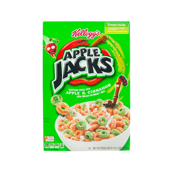 KELLOGG'S Apple Jacks Cereal with Apple & Cinnamon  (286g)