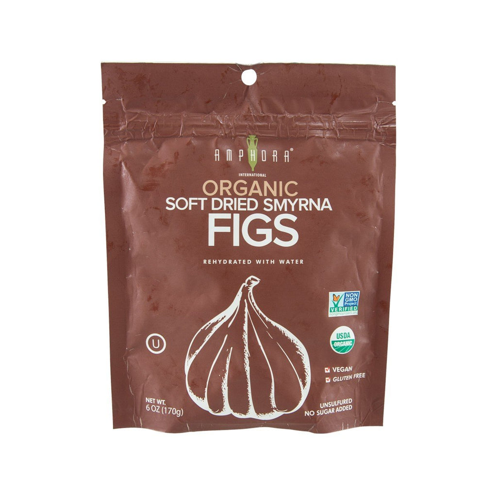 AMPHORA Organic Soft Dried Smyrna Figs  (170g)