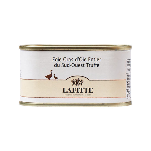 LAFITTE Whole Goose Foie Gras from Sud-Ouest with Truffles  (130g)