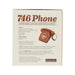 WILD & WOLF W&W Telephone 746 Phone Burnt Terracotta