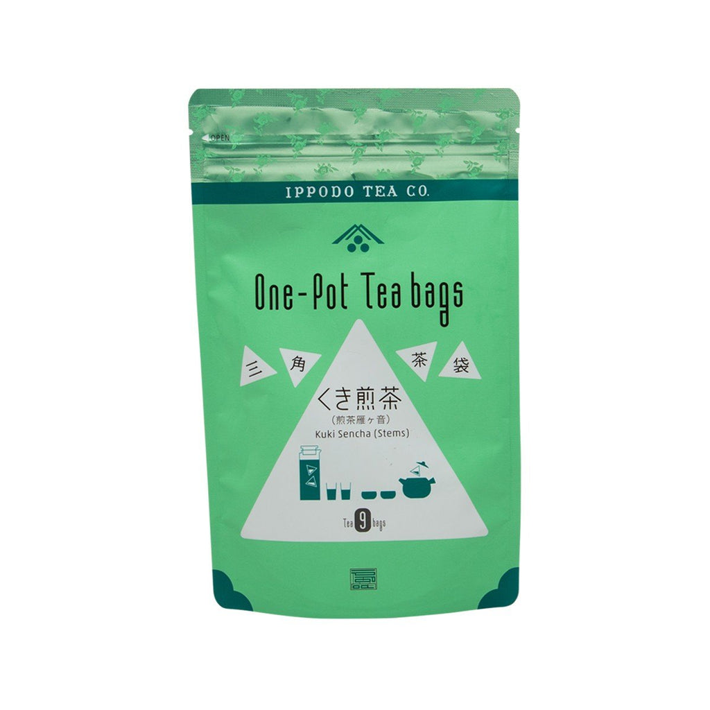 IPPODO One Pot Tea Bags - Kuki Sencha Stems  (63g)