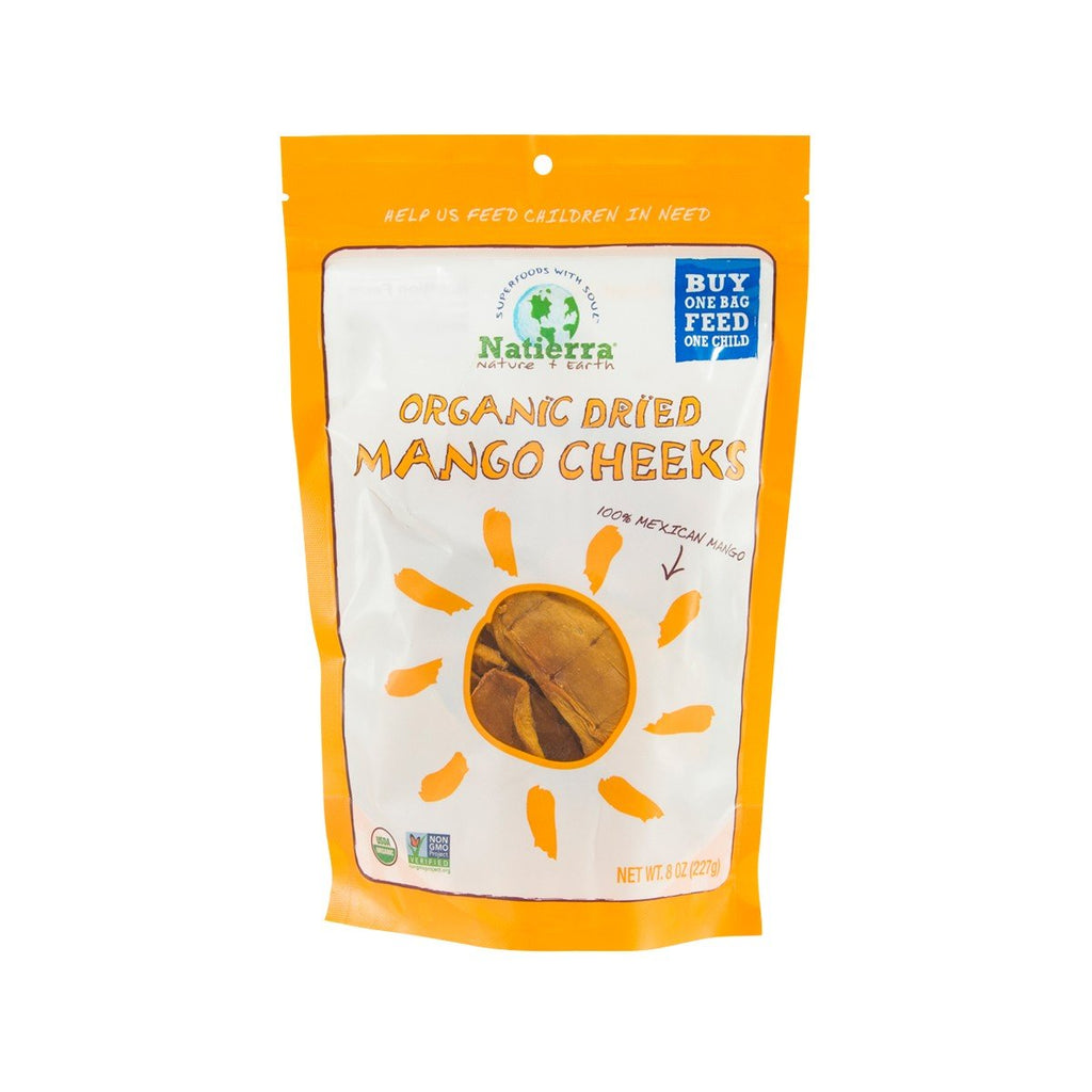 NATIERRA Organic Dried Mango Cheeks  (227g)