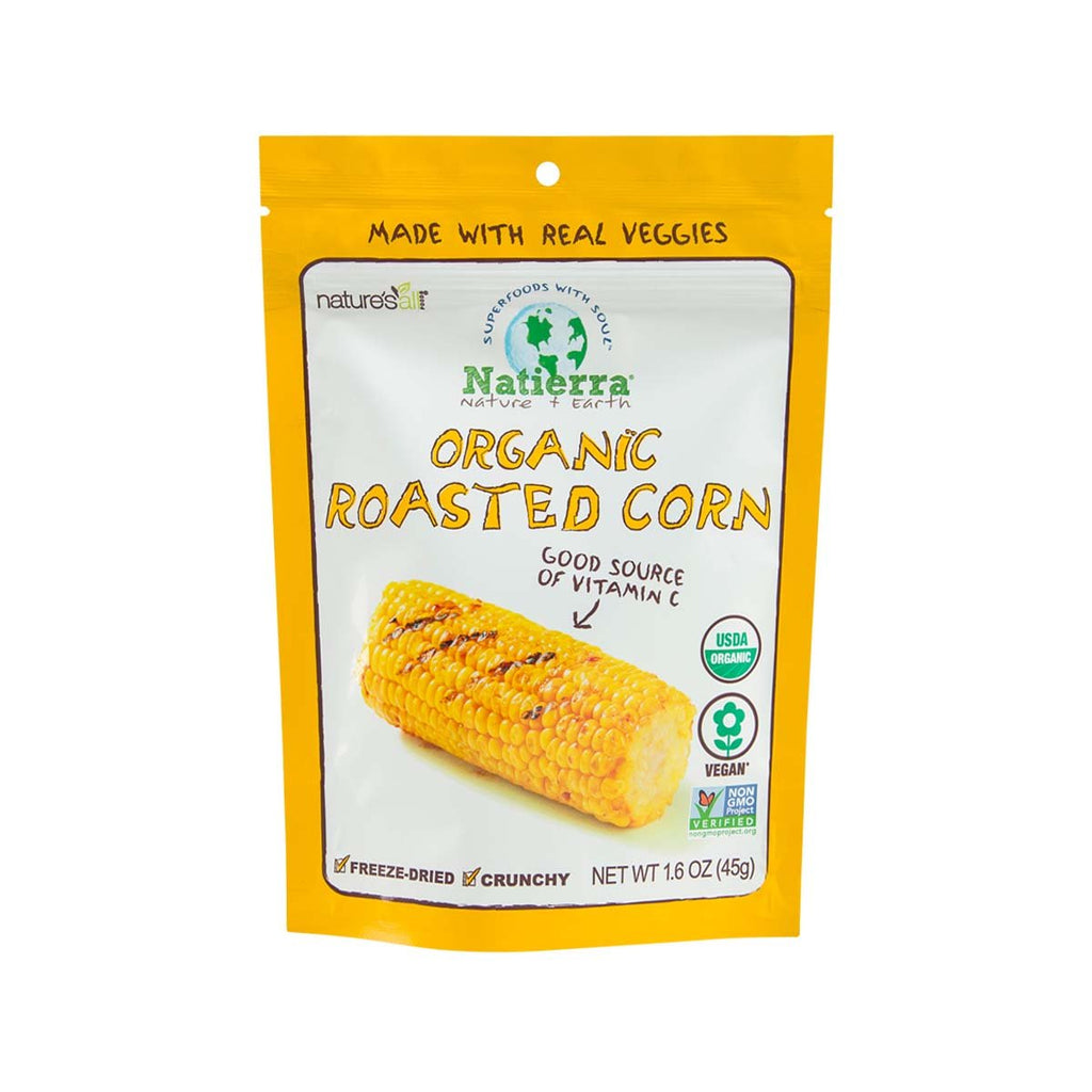 NATIERRA Organic Freeze Dried Roasted Corn  (45g)