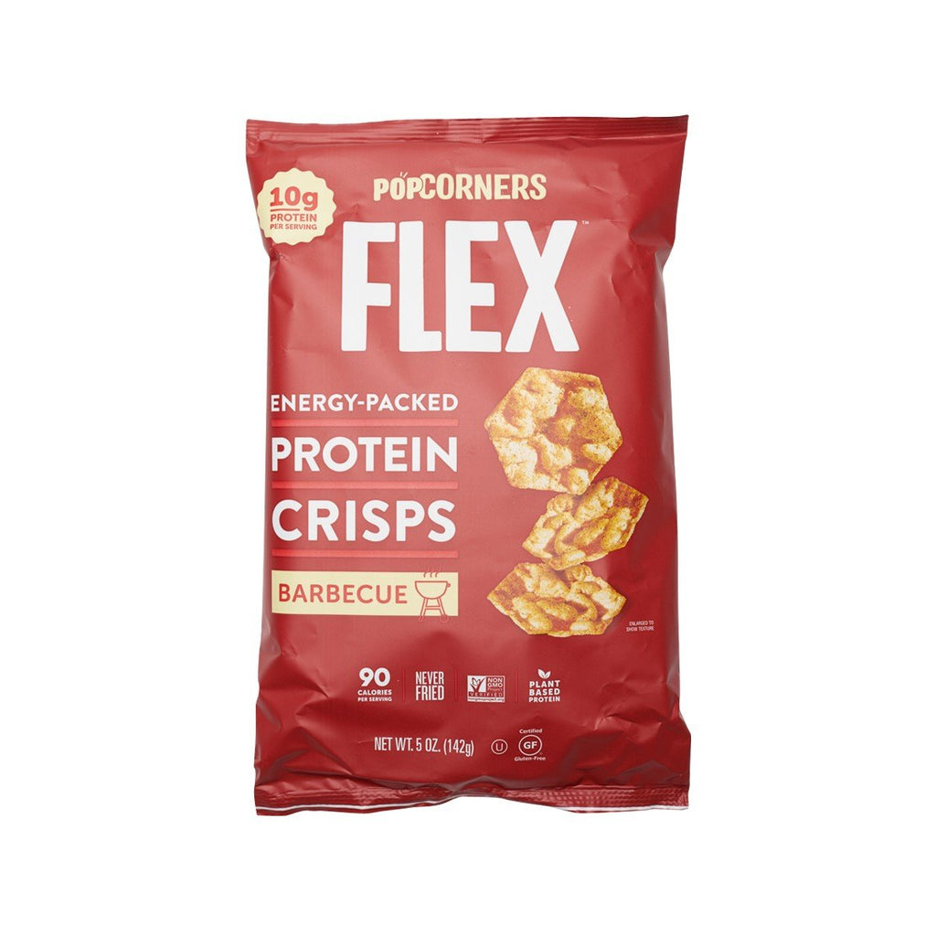POPCORNERS Flex Energy-packed Protein Crisps - Barbecue Flavor  (142g)