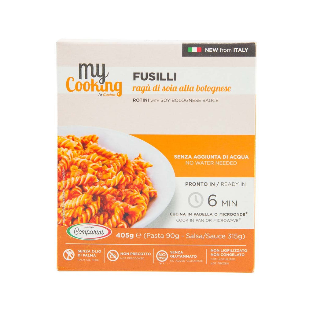 COMPARINI Rotini with Soy Bolognese Sauce  (405g)