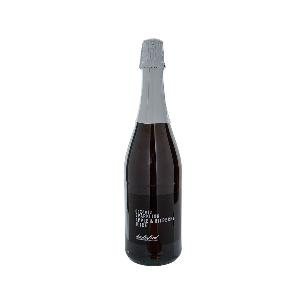 DAYLESFORD Organic Sparkling Apple & Bilberry Juice  (750ML)