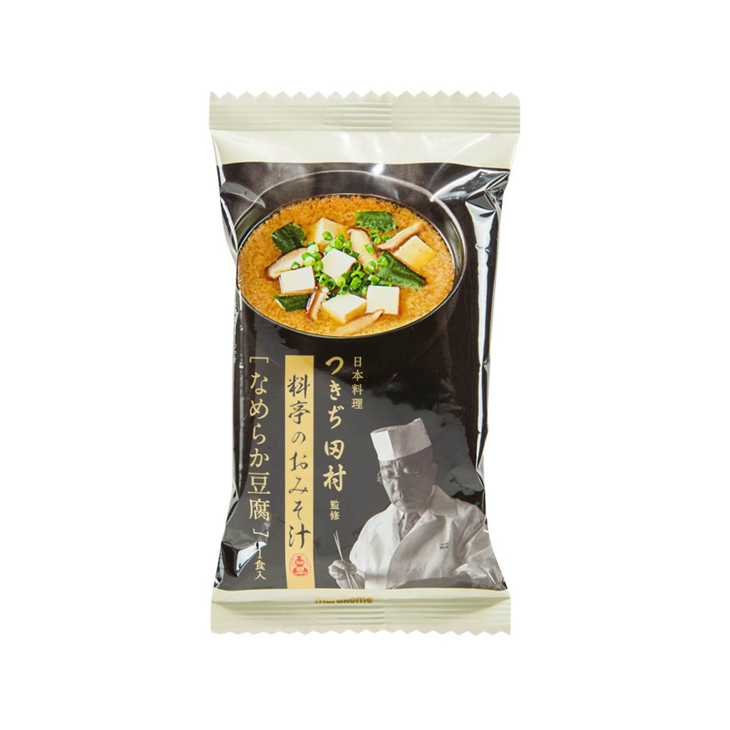 MARUKOME Tsukiji Freeze Dried Instant Miso Soup - Silky Tofu  (12g)