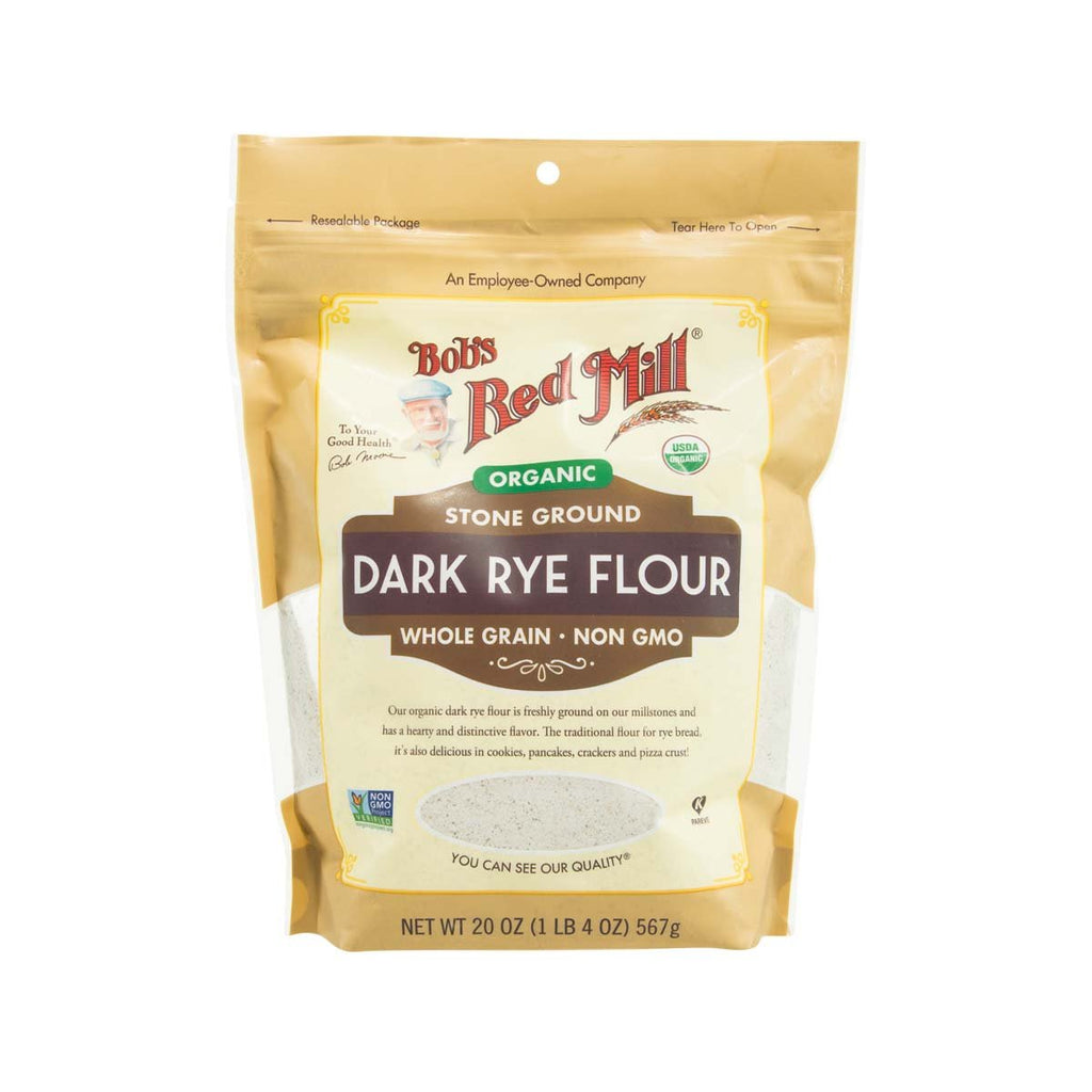 BOB'S RED MILL Organic Dark Rye Flour  (567g)