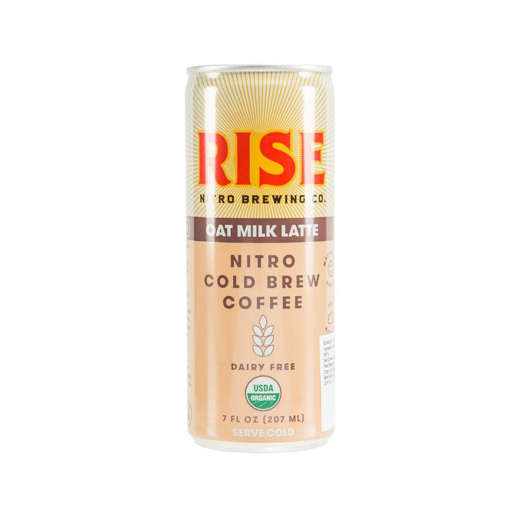 RISE Organic Nitro Cold Brew Coffee - Oat Milk Latte  (207mL)