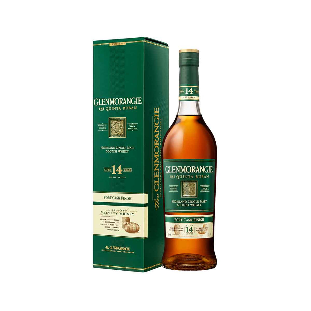 GLENMORANGIE The Quinta Ruban 14 Years Old Single Malt Whisky  (700mL)