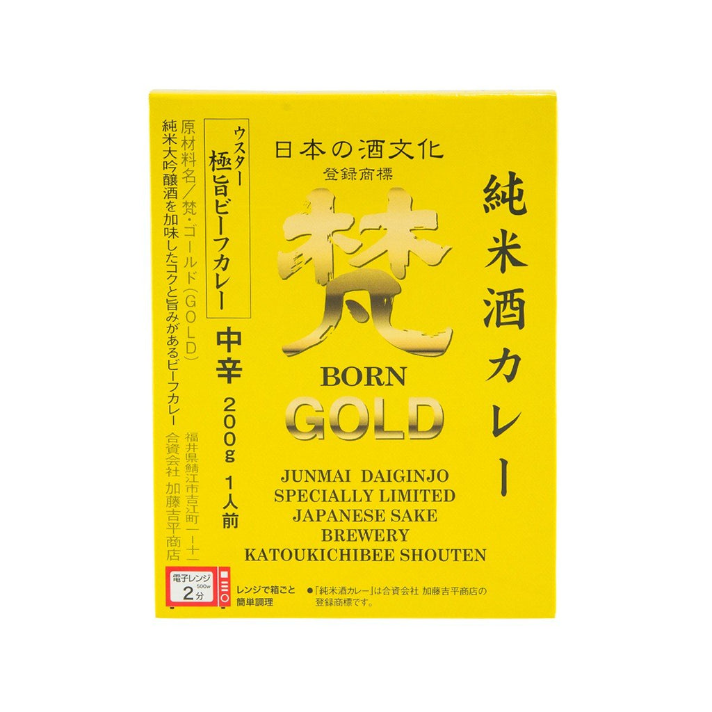 KATOUKICHIBEE Premium Junmaishu Beef Curry - BORN GOLD  (200g)