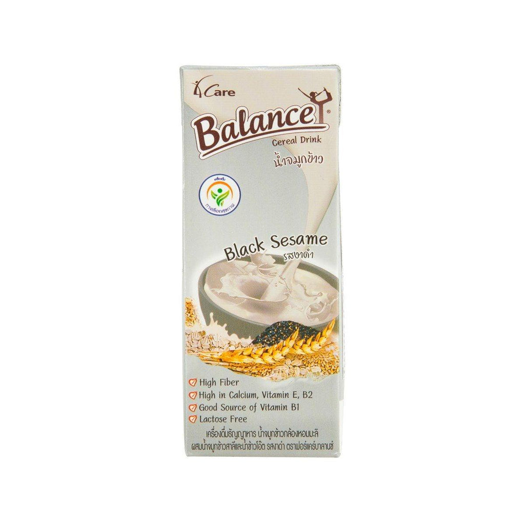 4 CARE Black Sesame Cereal Drink  (180mL) - LOG ON