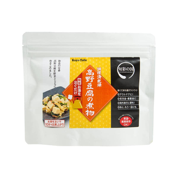 IWATA CORPO Syunsainokuni Dried Seasoned Koya Tofu Beancurd  (32g)