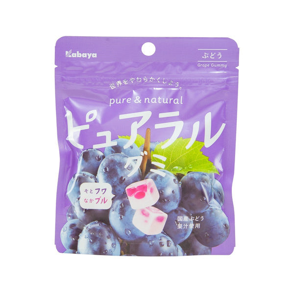 KABAYA Pureral Gummy -  Grape  (58g)