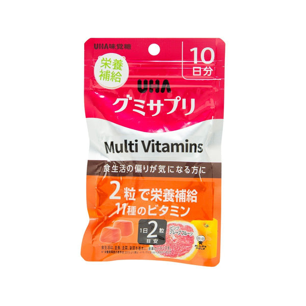 UHA MIKAKUTO Gummy Supplement - Multi Vitamins  (20pcs)