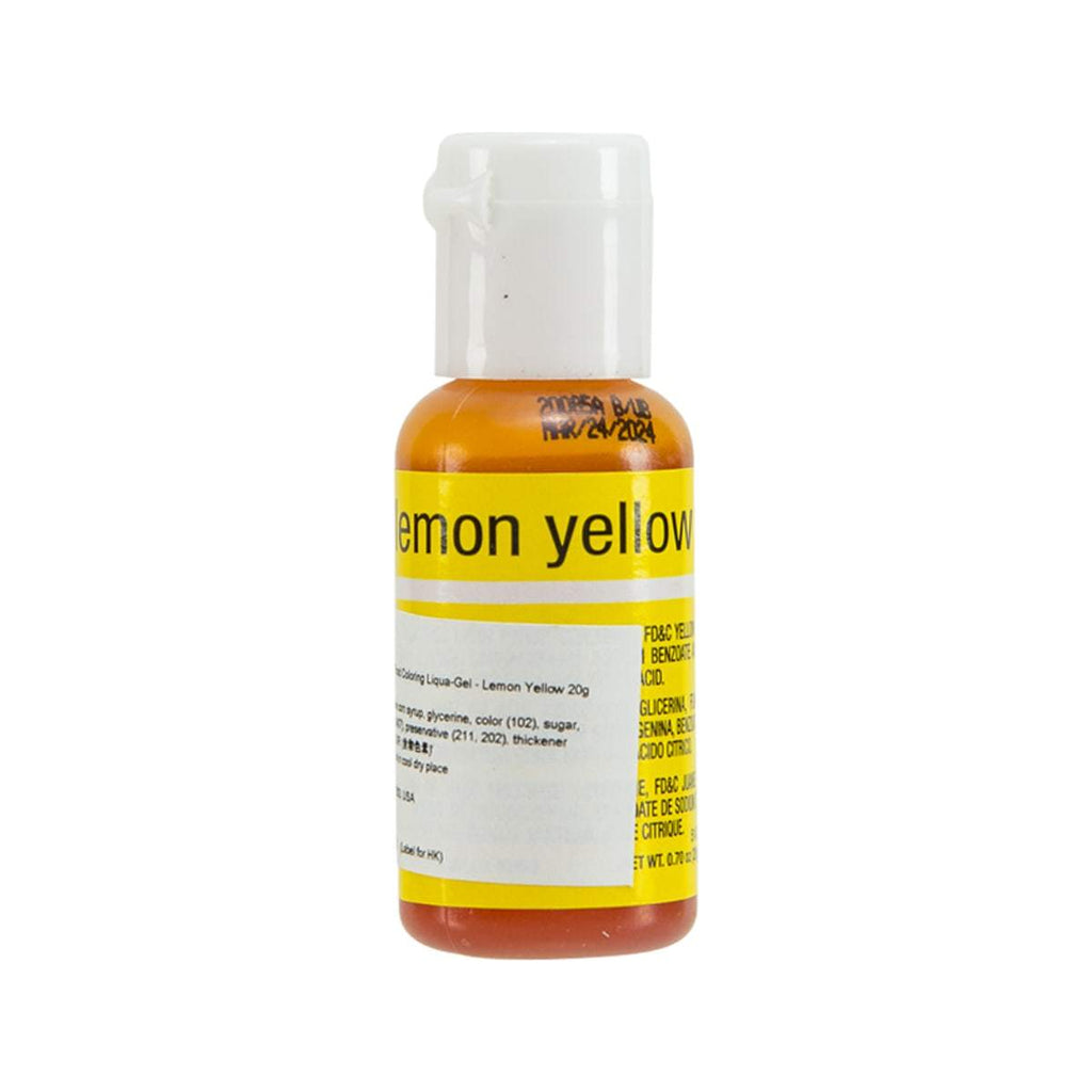 CHEFMASTER Food Coloring Liqua-Gel - Lemon Yellow  (20g)