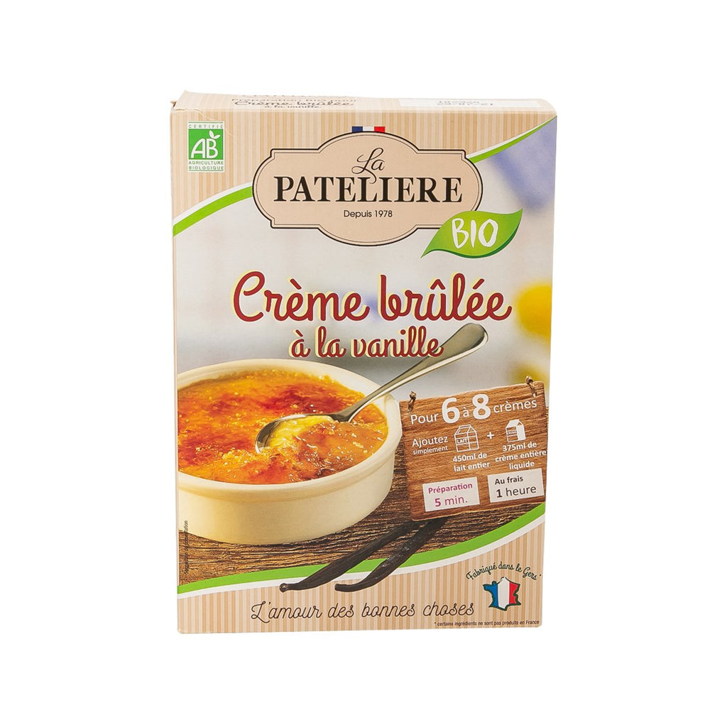 LA PATELIERE Organic Creme Brulee Dessert Mix  (120g)