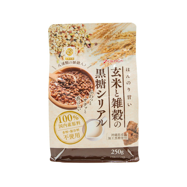 BEST AMENITY Brown Rice and Grains Cereal with Brown Sugar  (250g)