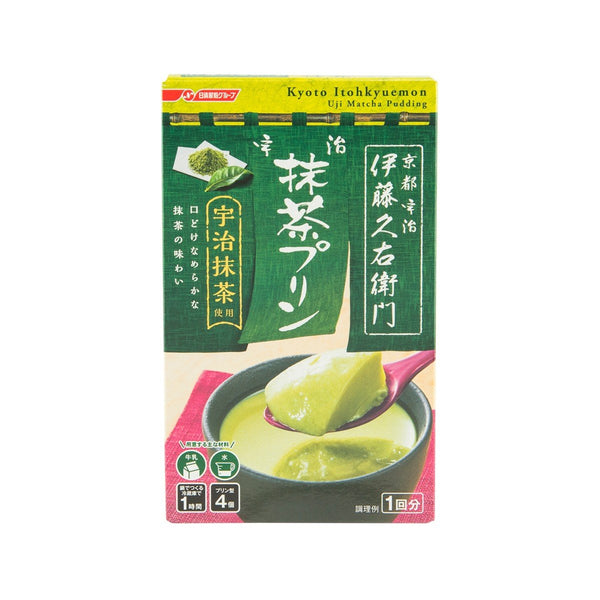 NISSHIN FOODS Kyoto Itohkyuemon Uji Matcha Pudding Mix  (50g)