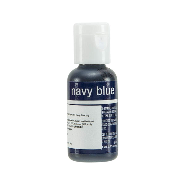 CHEFMASTER Food Coloring Liqua-Gel - Navy Blue  (20g)