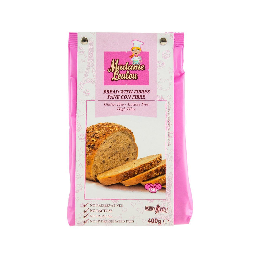MADAME LOULOU Fiber Bread Mix  (400g)