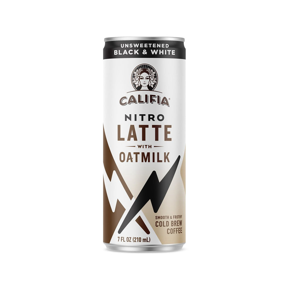 CALIFIA FARMS Nitro Latte With Oatmilk -  Black & White [CAN]  (210mL)