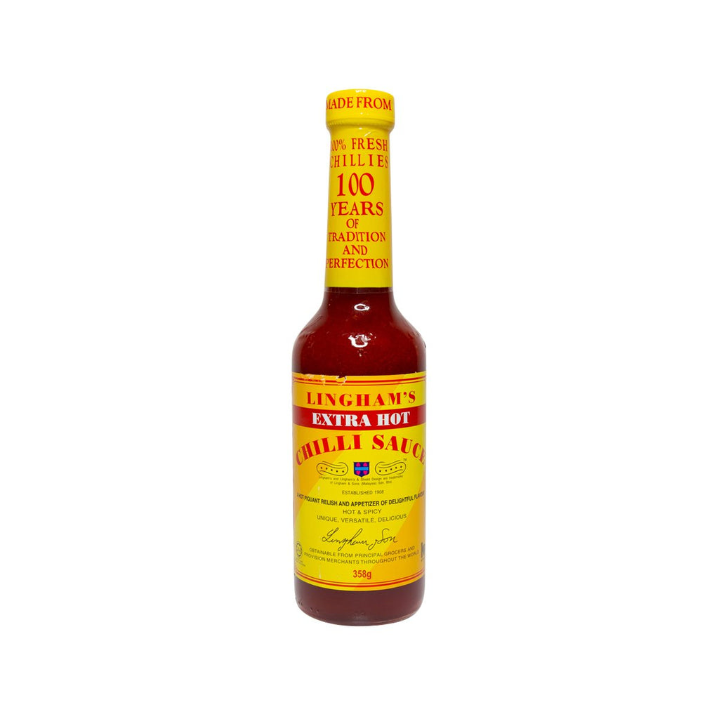 LINGHAM'S Extra Hot Chili Sauce  (358g)
