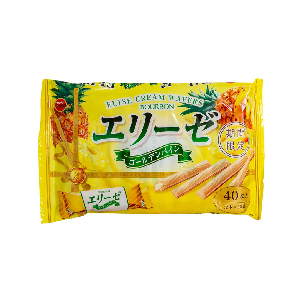 BOURBON Elise Cream Wafers - Golden Pineapple  (40pcs)