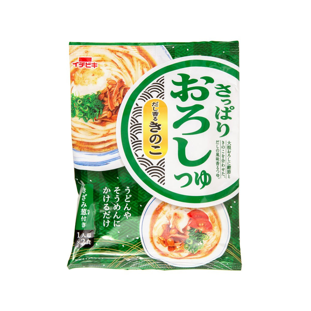 ICHIBIKI Refreshing Grated Radish Noodle Sauce - Bonito & Mushrooms  (170.8g)