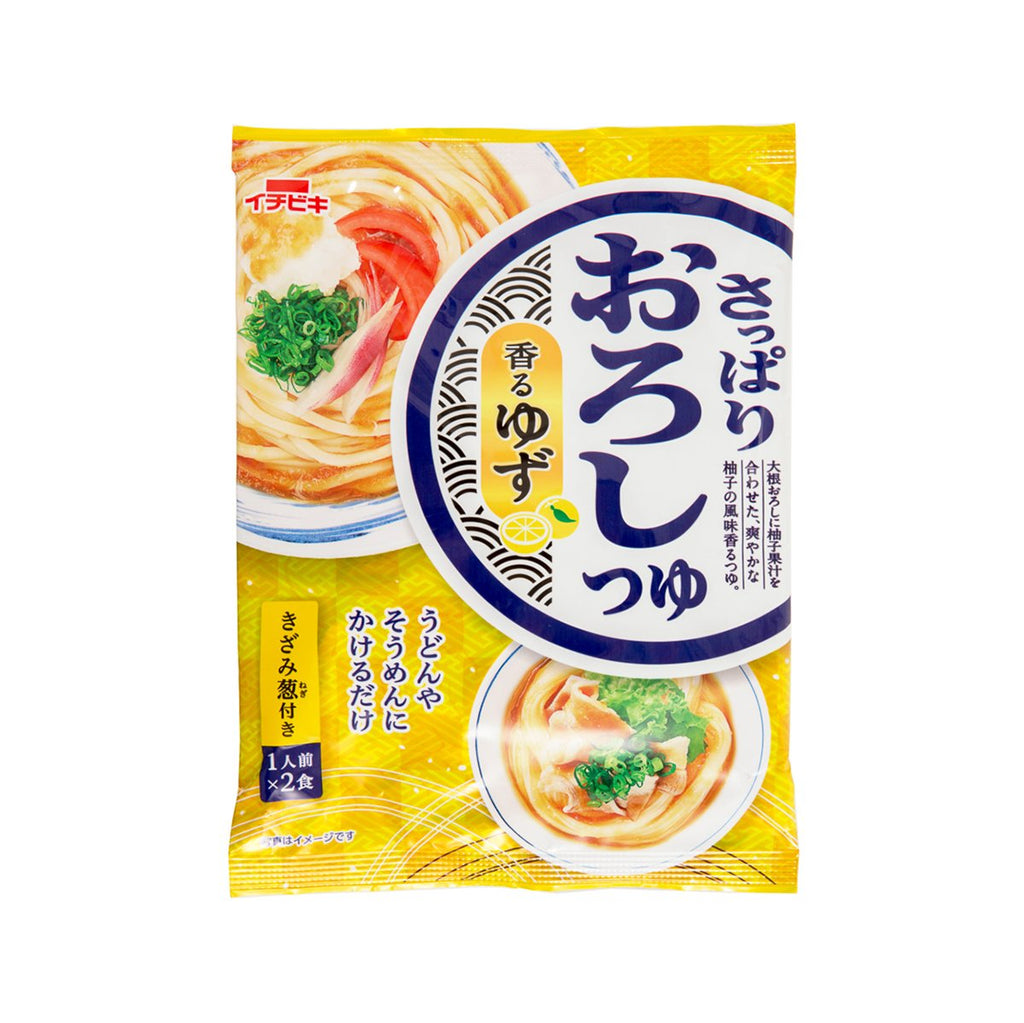 ICHIBIKI Refreshing Grated Radish Noodle Sauce - Bonito & Yuzu  (160.8g)
