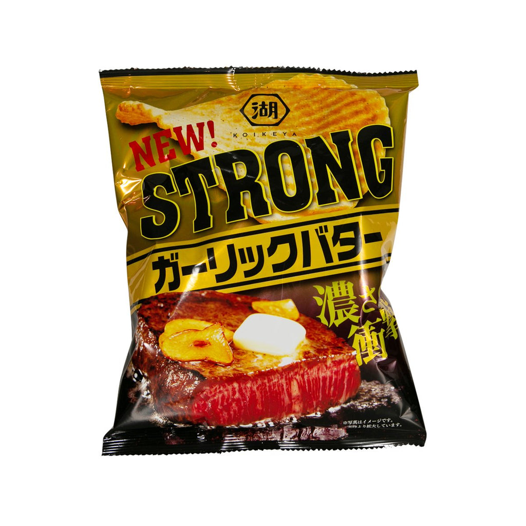 KOIKEYA Strong Garlic Butter Potato Chip  (56g)