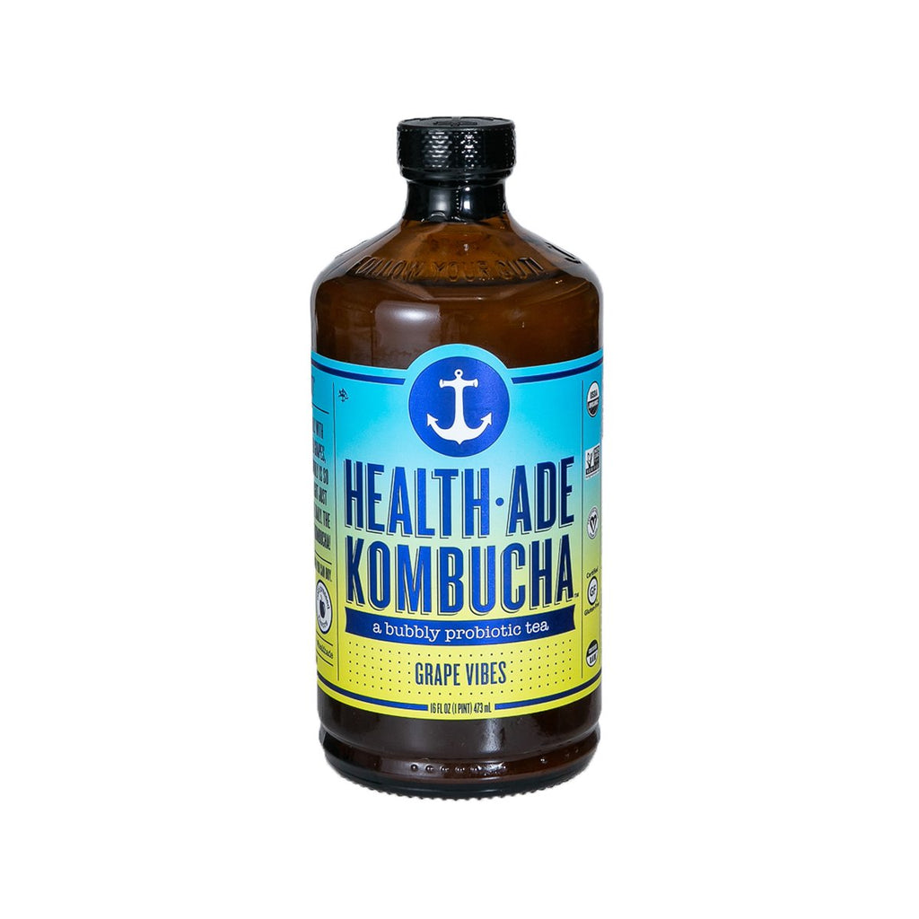 HEALTH ADE KOMBUCHA Organic Grape Vibes Kombucha  (473mL)