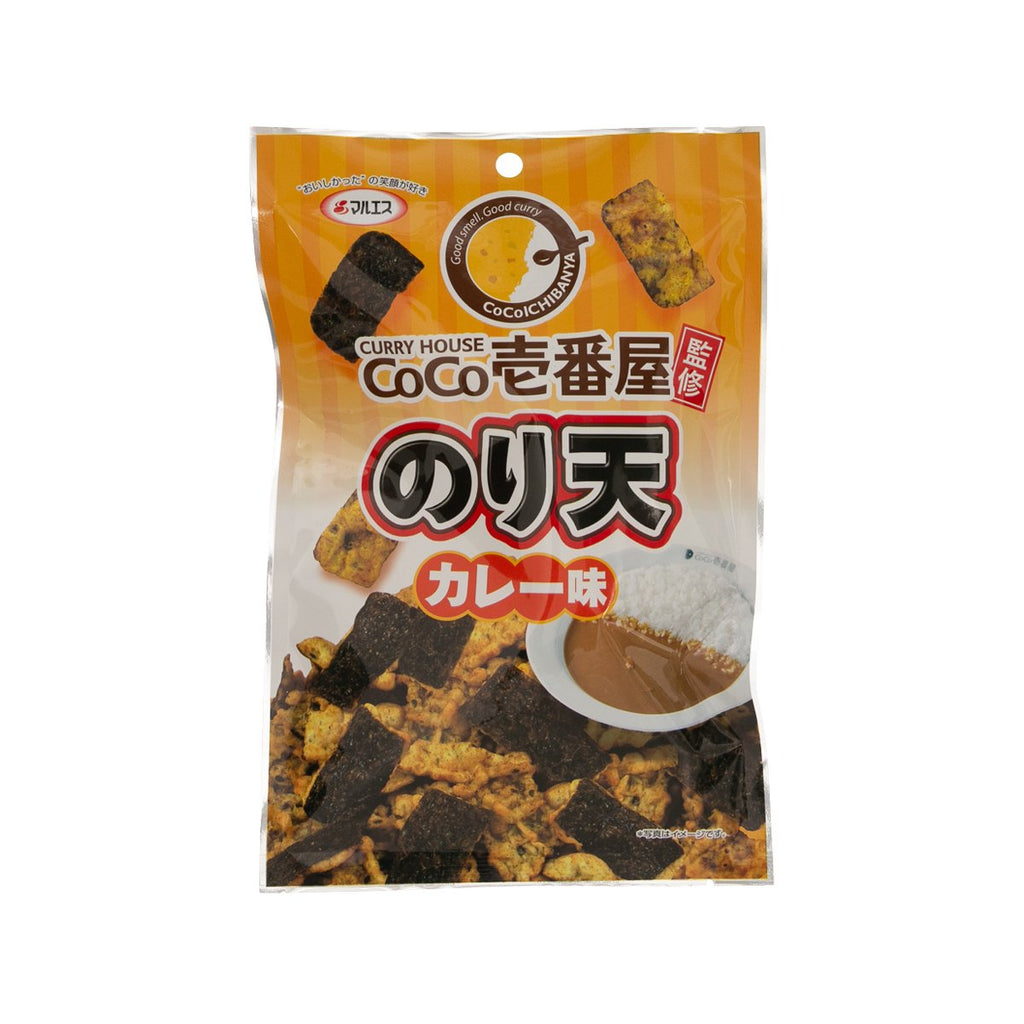 MARUESU CoCo Ichibanya Fried Curry Seaweed Chips  (35g)
